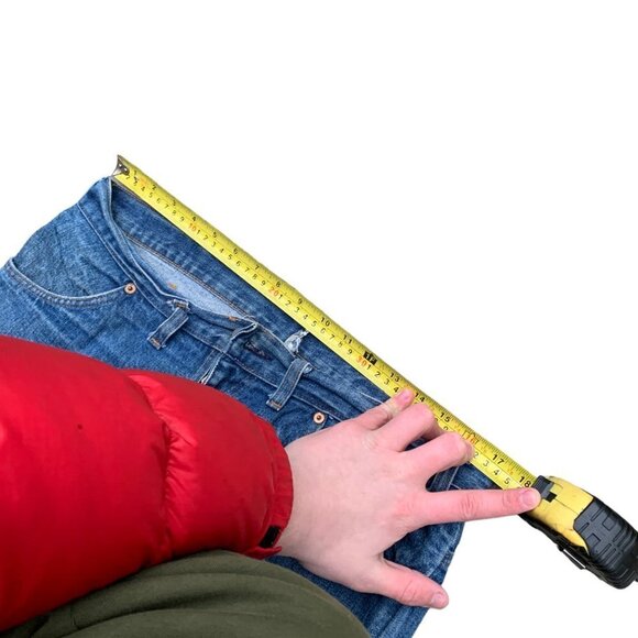 Vintage 1971 Levi's Orange Tab Talon 42 Zipper Blue - Picture 3 of 16